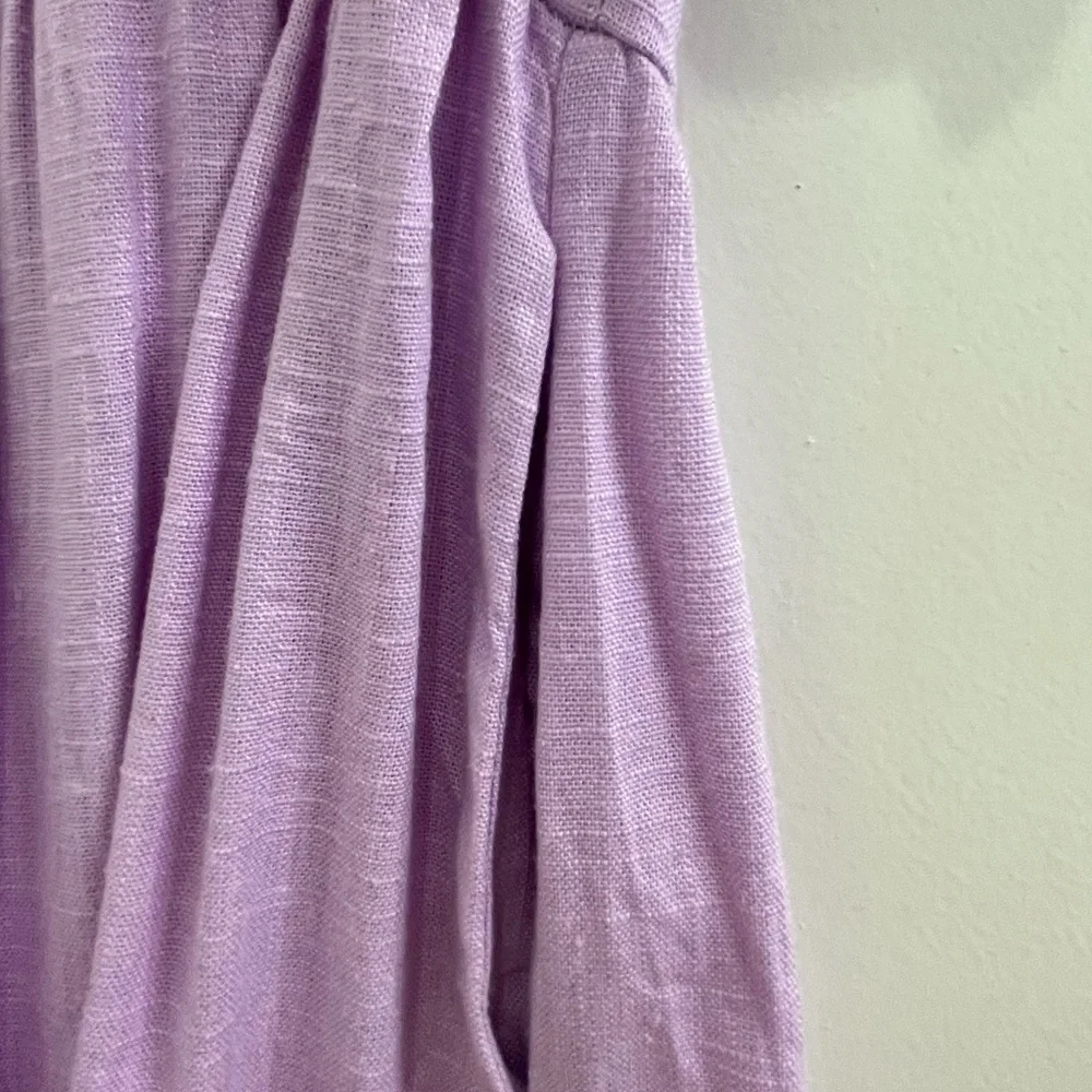 Lavender Button-Front Dress NWOT - Picture 3 of 4